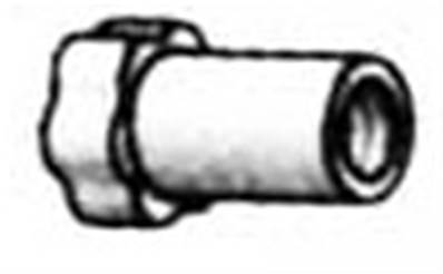 Ecrous long Nickelé (1.2*2.5*3 mm)